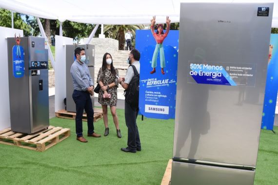 Lanzan en Maipú campaña para reciclar y reemplazar refrigeradores antiguos por equipos eficientes